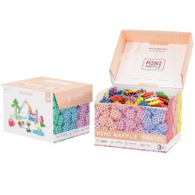 Marioinex Mini Waffle building blocks, 500 pieces, pastel colours Marioinex Mini Waffle building blocks, 500 pieces, pastel colours