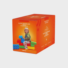 Marioinex 'brick' building blocks, 12 pieces
