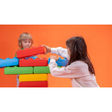 Marioinex 'brick' building blocks, 12 pieces
