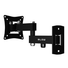 TV Mount - Blow 10-27" VESA 75x75 / 100x100, Max 15 kg, Adjustable 5.3-28 cm, Black TV Mount - Blow 10-27" VESA 75x75 / 100x100, Max 15 kg, Adjustable 5.3-28 cm, Black