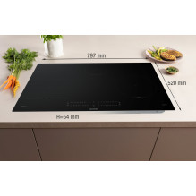 Indukcinė viryklė - Gorenje GI8432BSCWF 60 cm 4 zonų Wi-Fi juoda