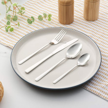 Russell Hobbs RH03225EU7 Vienna Stainless Steel 48 Piece Cutlery Set Russell Hobbs RH03225EU7 Vienna Stainless Steel 48 Piece Cutlery Set