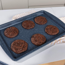 Russell Hobbs RH03858 Nightfall Stone Baking Tray 2 Pack Russell Hobbs RH03858 Nightfall Stone Baking Tray 2 Pack