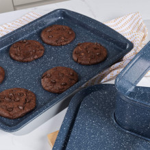 Russell Hobbs RH03858 Nightfall Stone Baking Tray 2 Pack Russell Hobbs RH03858 Nightfall Stone Baking Tray 2 Pack