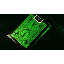 Bicycle Rider Back Reverse cards (green and black)