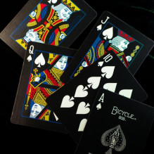 Bicycle Rider Back Reverse cards (green and black)
