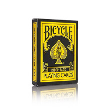 Bicycle Rider Back Reverse cards (yellow and black) Bicycle Rider Back Reverse cards (yellow and black)