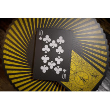 Bicycle Rider Back Reverse cards (yellow and black) Bicycle Rider Back Reverse cards (yellow and black)