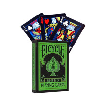 Playing cards - Bicycle Rider Back Reverse (plastic, 52 cards, black) Playing cards - Bicycle Rider Back Reverse (plastic, 52 cards, black)