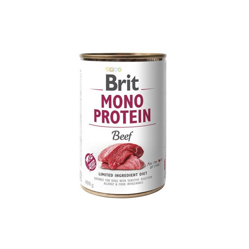 BRIT Mono Protein Beef - šlapias šunų ėdalas - 400 g