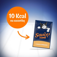 PURINA Felix Sauce Time - wet cat food - 6x40g PURINA Felix Sauce Time - wet cat food - 6x40g