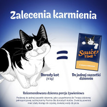 PURINA Felix Sauce Time - wet cat food - 6x40g PURINA Felix Sauce Time - wet cat food - 6x40g