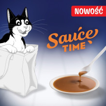 PURINA Felix Sauce Time - wet cat food - 6x40g PURINA Felix Sauce Time - wet cat food - 6x40g