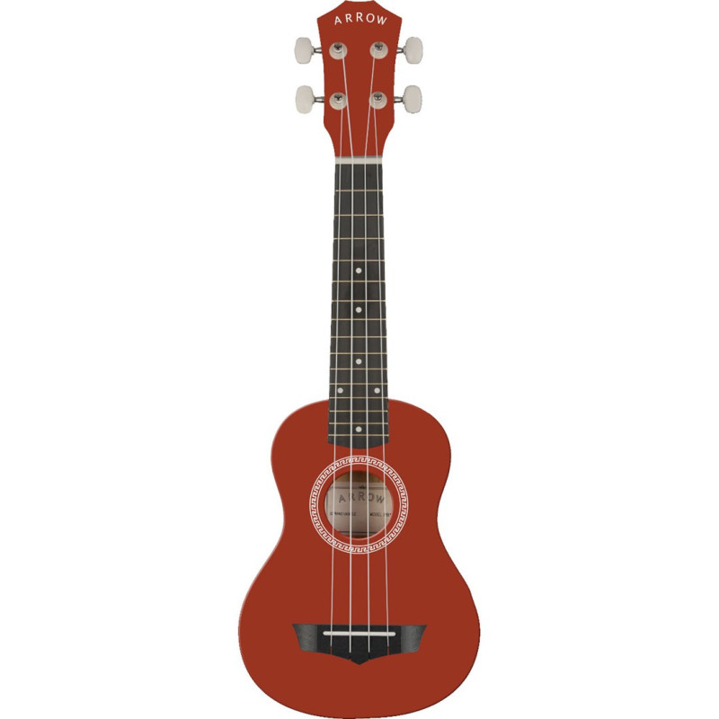 Arrow PB10 NT Soprano Natural Dark w / bag - Soprano ukulele