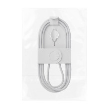 Apple originalus USB C–C laidas 60W MW493ZM / A A2795 su SIM kortelės raktu 1m, baltas