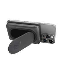 Powerbank compatible with MagSafe Forcell F-Energy MagStand F10K2 QC3.0 PD 5A 20W 10000 mAh black Powerbank compatible with MagSafe Forcell F-Energy MagStand F10K2 QC3.0 PD 5A 20W 10000 mAh black