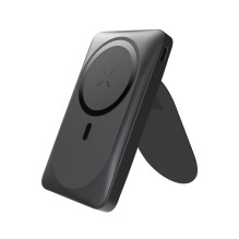 Powerbank compatible with MagSafe Forcell F-Energy MagStand F10K2 QC3.0 PD 5A 20W 10000 mAh black Powerbank compatible with MagSafe Forcell F-Energy MagStand F10K2 QC3.0 PD 5A 20W 10000 mAh black