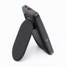 Powerbank compatible with MagSafe Forcell F-Energy MagStand F10K2 QC3.0 PD 5A 20W 10000 mAh black Powerbank compatible with MagSafe Forcell F-Energy MagStand F10K2 QC3.0 PD 5A 20W 10000 mAh black