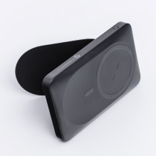 Powerbank compatible with MagSafe Forcell F-Energy MagStand F10K2 QC3.0 PD 5A 20W 10000 mAh black Powerbank compatible with MagSafe Forcell F-Energy MagStand F10K2 QC3.0 PD 5A 20W 10000 mAh black