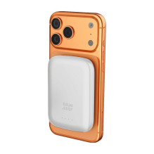 Nešiojamoji baterija, suderinama su „MagSafe Blue Star Slim DG-P8“, 15 W, 5000 mAh, dviviečiai Nešiojamoji baterija, suderinama su „MagSafe Blue Star Slim DG-P8“, 15 W, 5000 mAh, dviviečiai
