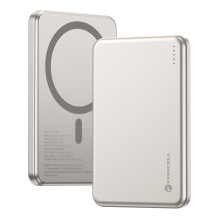 Išorinė baterija, suderinama su „MagSafe Forcell F-Energy Slim F5K9 QC4.0 PD3.0 15W 5000 mAh“ debesų šokėja Išorinė baterija, suderinama su „MagSafe Forcell F-Energy Slim F5K9 QC4.0 PD3.0 15W 5000 mAh“ debesų šokėja