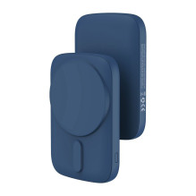Nešiojamoji baterija, suderinama su „MagSafe Blue Star Slim DG-P8“, 15 W, 5000 mAh, tamsiai mėlyna Nešiojamoji baterija, suderinama su „MagSafe Blue Star Slim DG-P8“, 15 W, 5000 mAh, tamsiai mėlyna