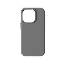 „iPhone 16 PRO Forcell F-Protect Frame Premium“ dėklas, suderinamas su „Magsafe“ ir pilkas