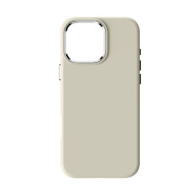 Case for iPhone 16 PRO MAX Forcell F-Protect Frame Premium compatible with Magsafe antique white