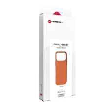 „iPhone 17 PRO Forcell F-Protect Frame Premium“ dėklas, suderinamas su „Magsafe“ ir oranžinis „iPhone 17 PRO Forcell F-Protect Frame Premium“ dėklas, suderinamas su „Magsafe“ ir oranžinis
