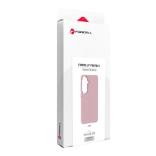Case for Samsung S26 Forcell F-Protect Frame Premium compatible with MagSafe pink