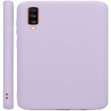 Evelatus Samsung Galaxy A70 Nano Silicone Case Soft Touch TPU Blue