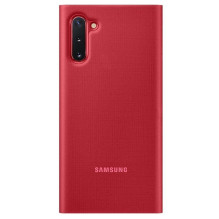 Samsung Galaxy Note 10 LED View Cover Red Samsung Galaxy Note 10 LED View Cover Red
