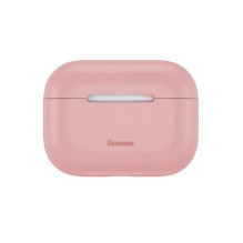 Baseus AirPods Pro Silica Silicone-gel Protective case Pink