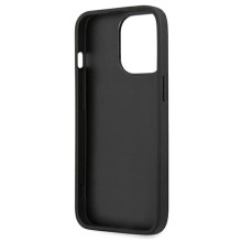 Karl Lagerfeld Apple iPhone 13 Pro Choupette PU odinis dėklas, juodas Karl Lagerfeld Apple iPhone 13 Pro Choupette PU odinis dėklas, juodas