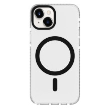 Evelatus Apple iPhone 15 Clear Case PC+TPU With MagSafe Transparent Black