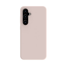 Evelatus Samsung Galaxy S24 FE Premium Magnetic Soft Touch Silicone Case Pink Sand