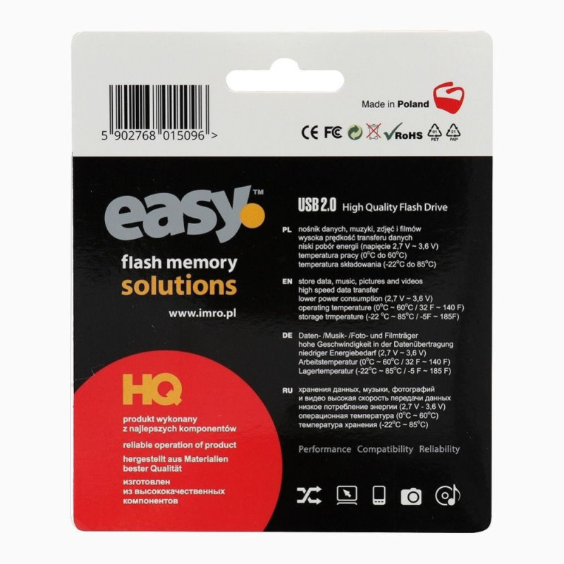 Imro IMRO USB atmintinė EASY (ECO) 64 GB USB2.0