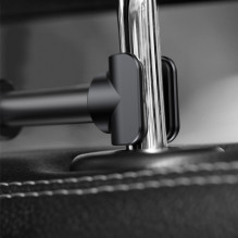Baseus Baseus Backseat Car Mount SUHZ-01 Car Headrest Holder for Tablets / Smartphones 4.7-12.9" - Black