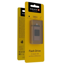 Evelatus USB Flash to Lightning 32GB 3in1 (USB, iPhone and Micro) Gold