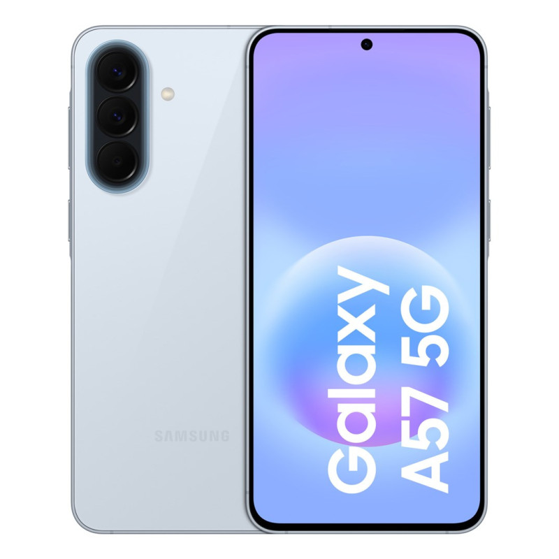 „Samsung Galaxy A57 5G“ 17 cm (6,7 colio) dviejų SIM kortelių „Android 16.0“ USB C tipo 8 GB 256 GB 5000 mAh mėlynas