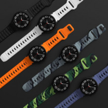 „Tech-Protect Galaxy Watch4 / 5 / 5 Pro / 6 / 7 / FE“ silikoninis dirželis, juodas