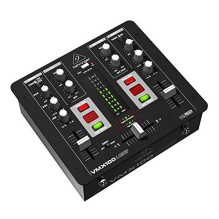 DJ Mikseris - Behringer VMX100USB 2-Kanalo USB DJ Maišytuvas Su Mikrofono Įvestimi Juodas