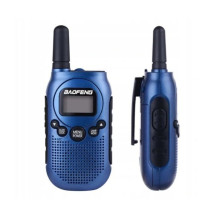 Vaikų Walkie Talkie - Baofeng BF-T6 8 Kanalai, 3 km Nuotolis, USB Įkrovimas, Panda Mėlyna