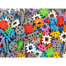 MARIOINEX Mini Waffle Building Blocks Constructor, 500 pieces