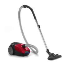 Vacuum Cleaner, PHILIPS, PowerGo FC8243 / 09, Canister / Bagged, 900 Watts, Capacity 3 l, Noise 77 dB, Red, Weight 4.3 k