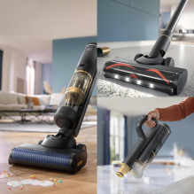 Vacuum Cleaner, PHILIPS, XW7264 / 11, Dry&amp;wet, 3-in-1 stick vacuum, Black, Bagless, Battery, 4.5 kg, XW7264 / 11