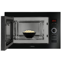 Amica AMMB25E3GB Built-in microwave oven 25 L 900 W Black Amica AMMB25E3GB Built-in microwave oven 25 L 900 W Black