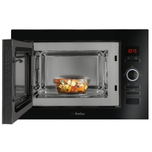 Amica AMMB25E3GB Built-in microwave oven 25 L 900 W Black Amica AMMB25E3GB Built-in microwave oven 25 L 900 W Black
