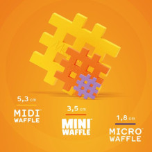 Marioinex Mini Waffle Building Blocks, 140 pieces