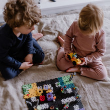 Marioinex mini vafliniai konstruktoriai - Miestas: Gatvė, 280 detalių Marioinex mini vafliniai konstruktoriai - Miestas: Gatvė, 280 detalių